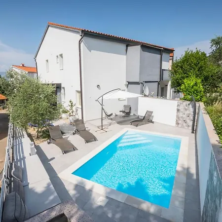 Ivka - 100 M Do Plaze Uvala Soline - Krk Guest house Malinska